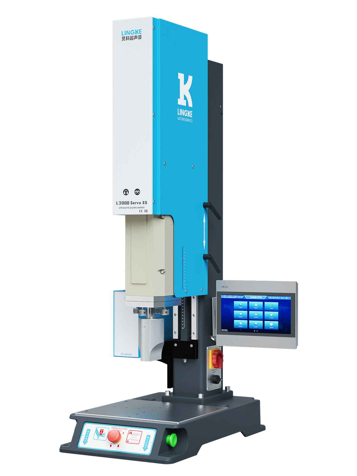 靈科伺服超聲波塑料焊接機 15kHz-2000/2600W L3000 Servo ES