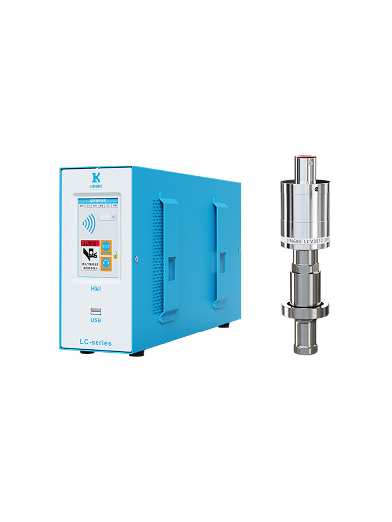 28kHz-1200W 數(shù)字 靈科超聲波發(fā)生器+超聲波換能器 夾持款