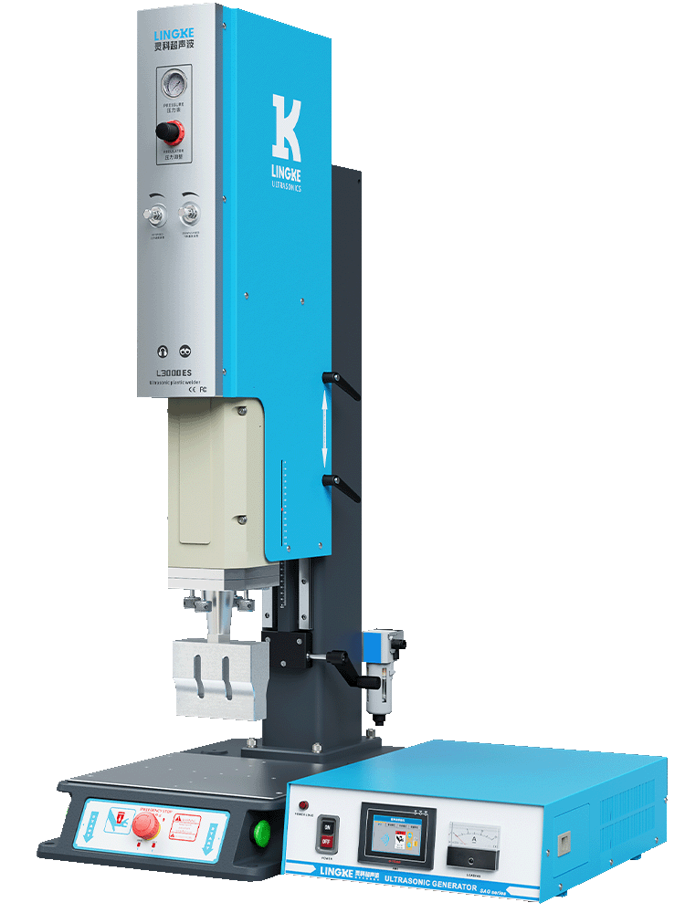靈科超聲波塑料焊接機(jī)（方立柱） 15kHz-2600/3200W L3000 ES 模擬